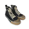 NUNUNU Adult Mix Leather High Tops