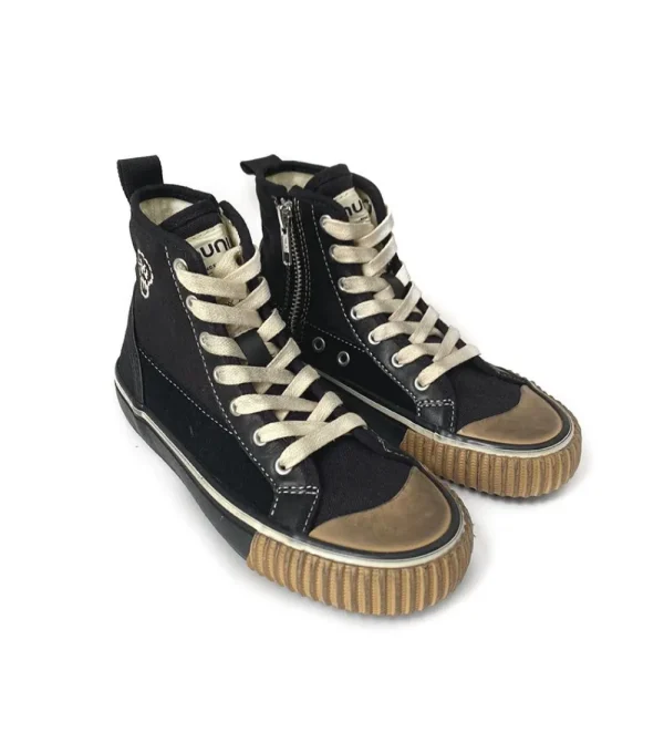 NUNUNU Adult Mix Leather High Tops