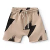 NUNUNU Bolt Rounded Shorts