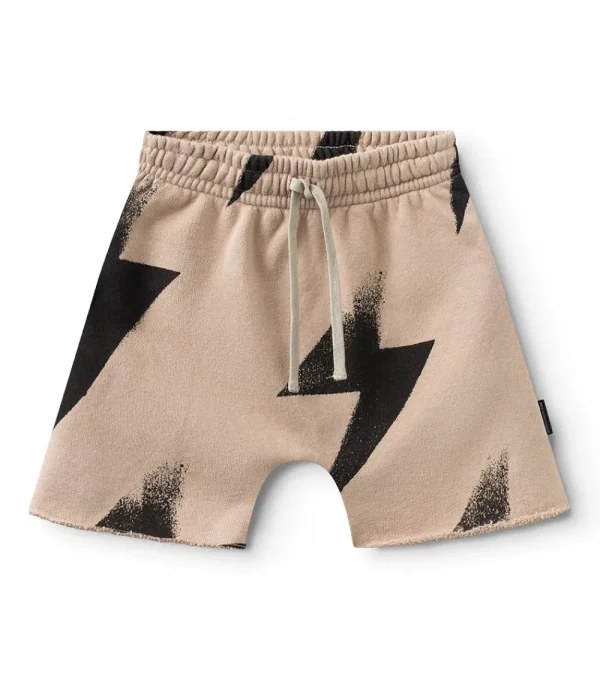 NUNUNU Bolt Rounded Shorts