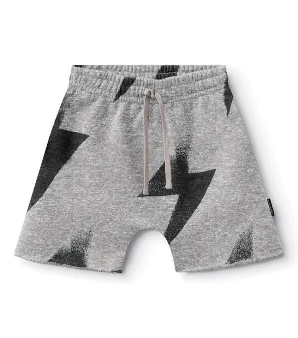 NUNUNU Bolt Rounded Shorts