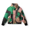 NUNUNU Camouflage Bomber Jacket