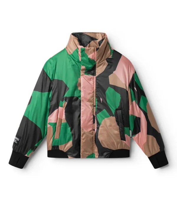 NUNUNU Camouflage Bomber Jacket