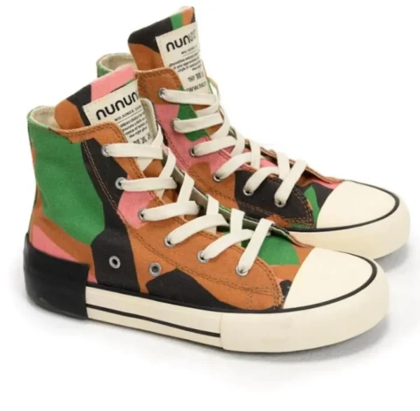 NUNUNU Camouflage High Tops