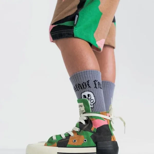 NUNUNU Camouflage High Tops