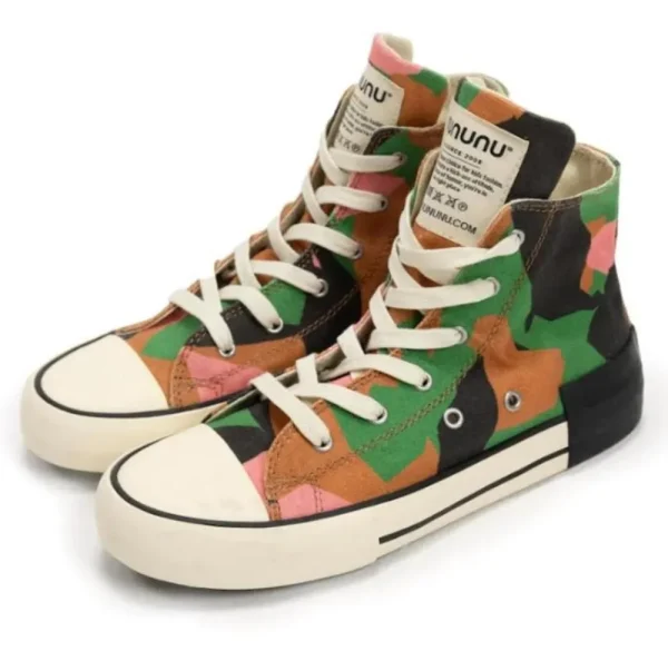 NUNUNU Camouflage High Tops