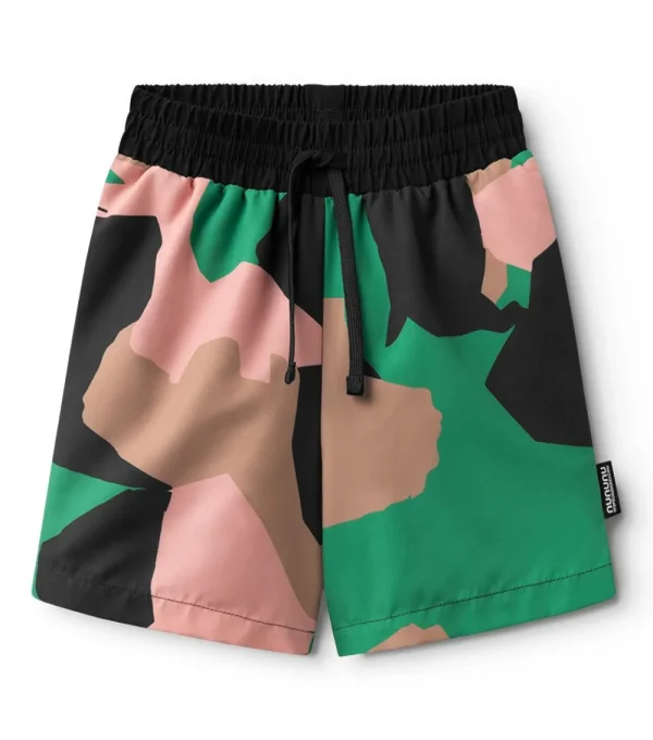 NUNUNU Camouflage Surf Trunks