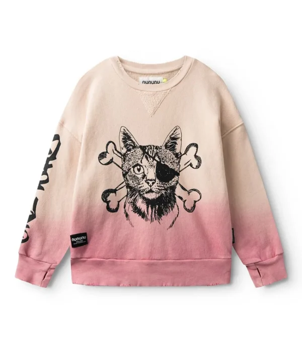 NUNUNU Captain Cat Sweatshirt