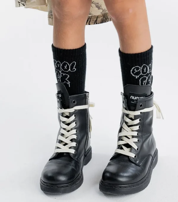 NUNUNU Combat Boots