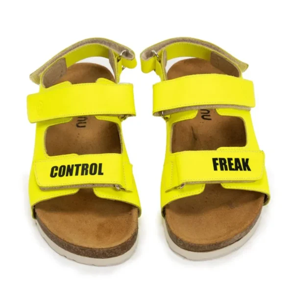 NUNUNU Control Freak Leather Sandals