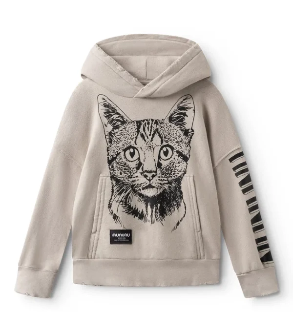 NUNUNU Cool Cat Hoodie