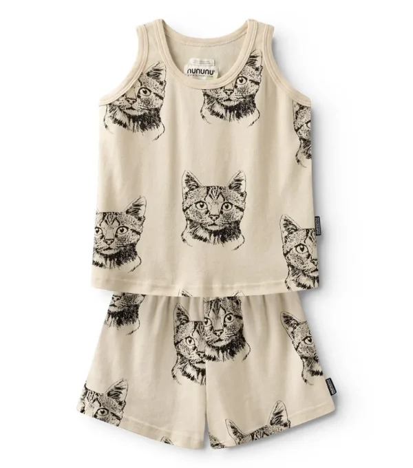 NUNUNU Cool Cat Tank Loungewear