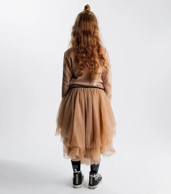 NUNUNU Crossbone Tulle Dress