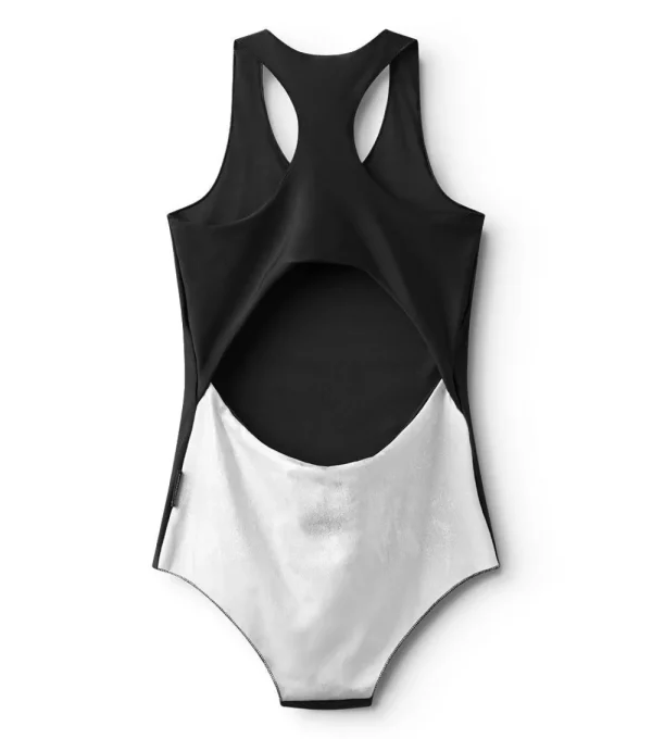 NUNUNU Cut-Out Back Swimsuit