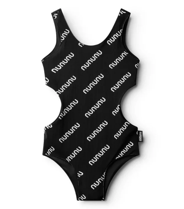 NUNUNU Cut-Out Swimsuit