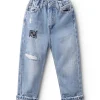 NUNUNU Deco Denim Pants