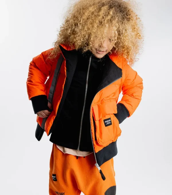 NUNUNU Detachable Sleeves Down Jacket