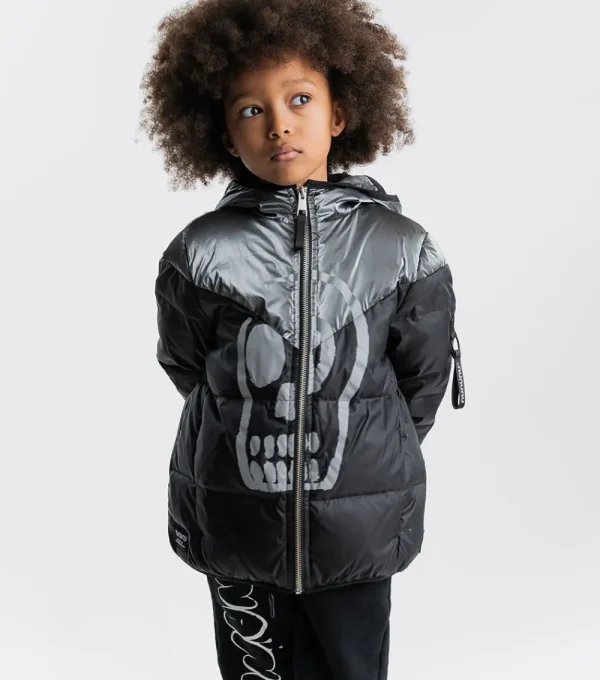 NUNUNU Dizzy Skull Down Jacket