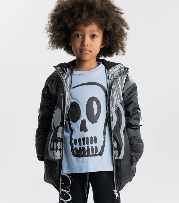 NUNUNU Dizzy Skull Down Jacket