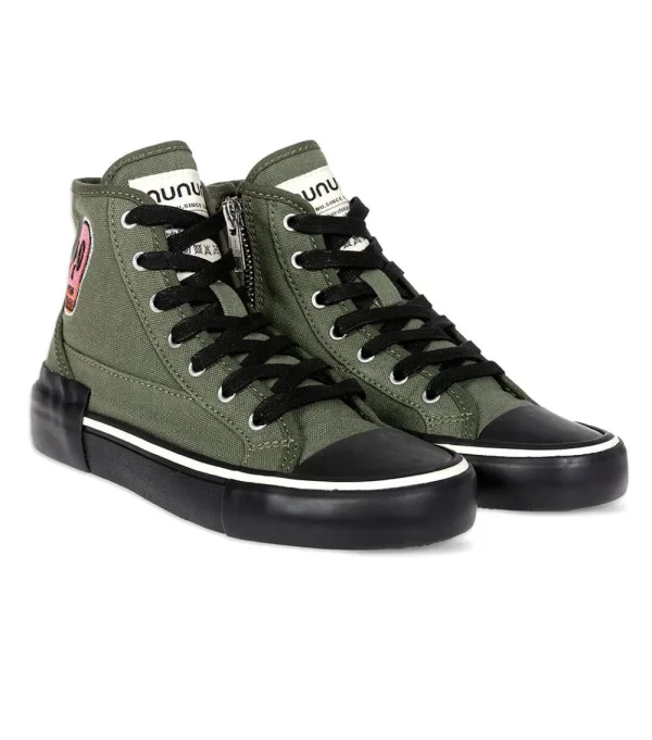 NUNUNU Dizzy Skull High Tops