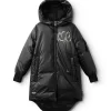 NUNUNU Dizzy Skull Parka Down Coat