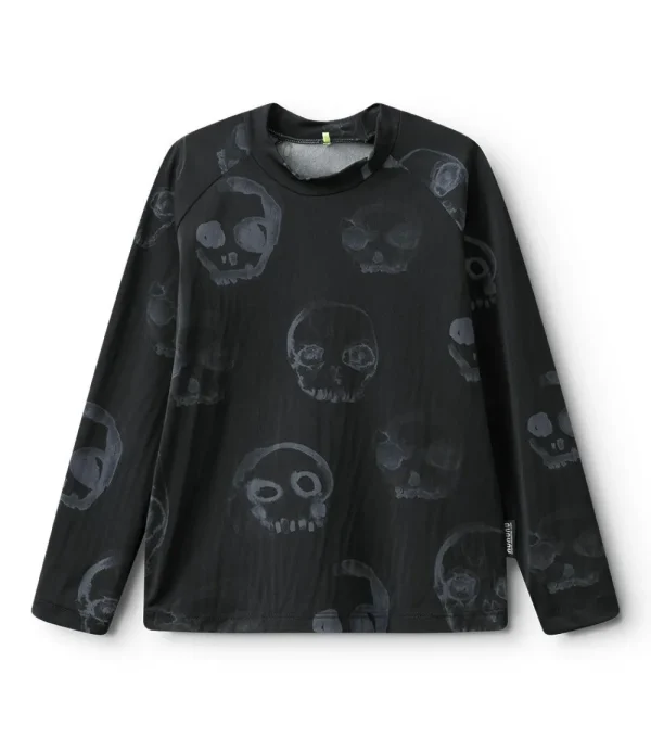 NUNUNU Faded Skulls Rashguard