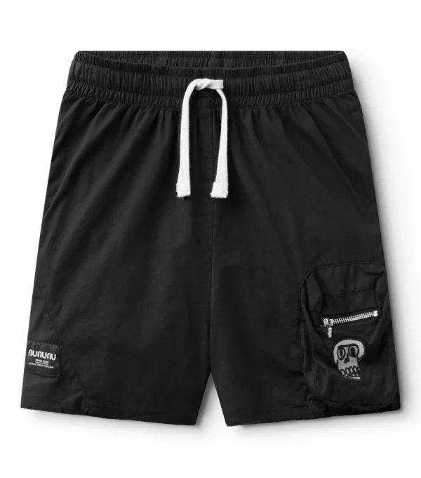 NUNUNU Feather Cargo Shorts