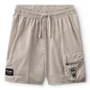 NUNUNU Feather Cargo Shorts