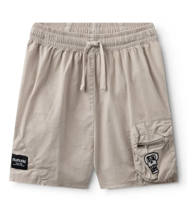 NUNUNU Feather Cargo Shorts