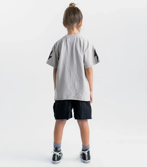 NUNUNU Feather Cargo Shorts