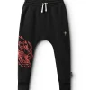 NUNUNU French Terry Dragon Baggy Pants