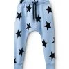 NUNUNU French Terry Star Baggy Pants