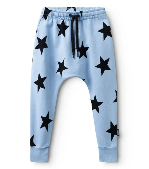 NUNUNU French Terry Star Baggy Pants