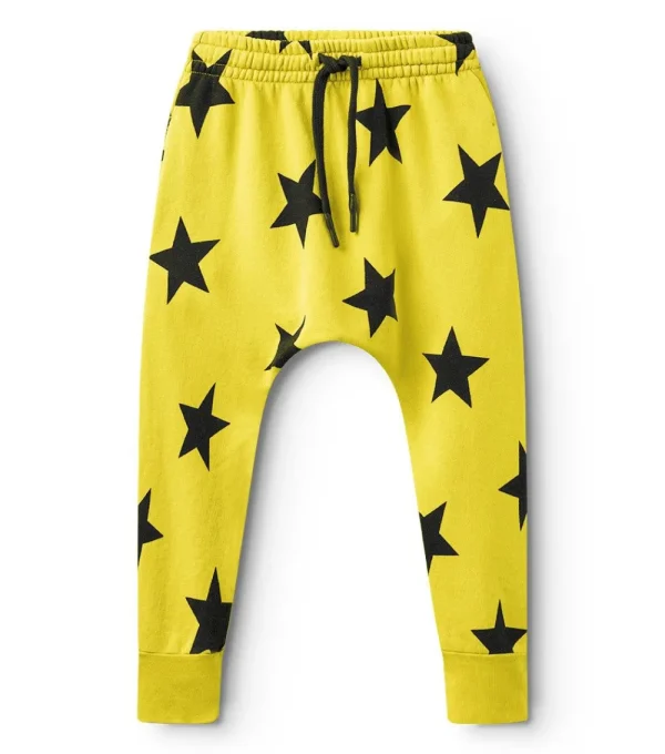 NUNUNU French Terry Star Baggy Pants