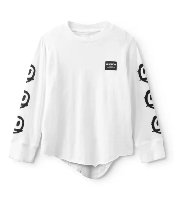 NUNUNU Happy Sleeves Shirt