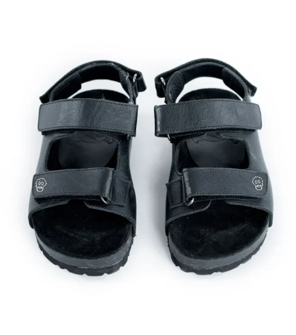 NUNUNU Leather Strap Sandals