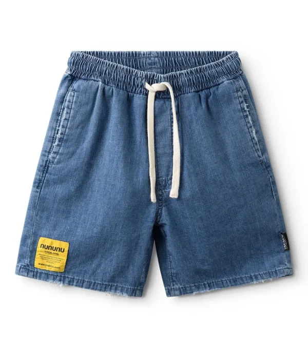 NUNUNU Light Denim Shorts