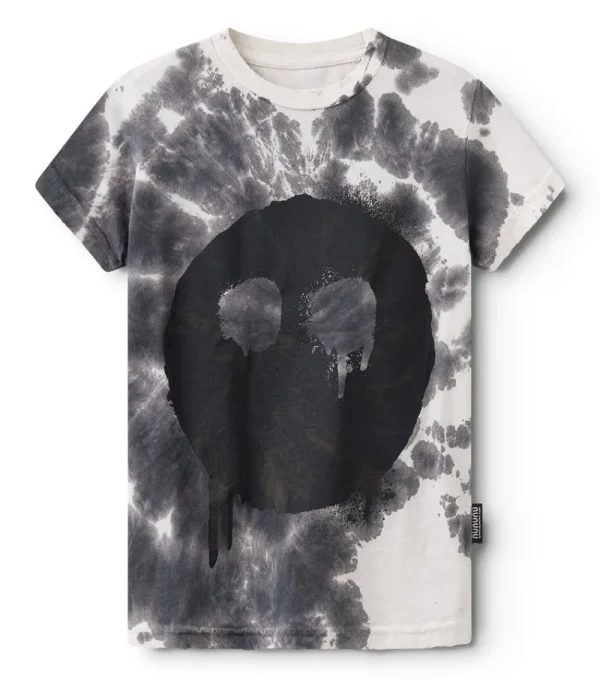 NUNUNU Melting Mask Tie Dye T-Shirt