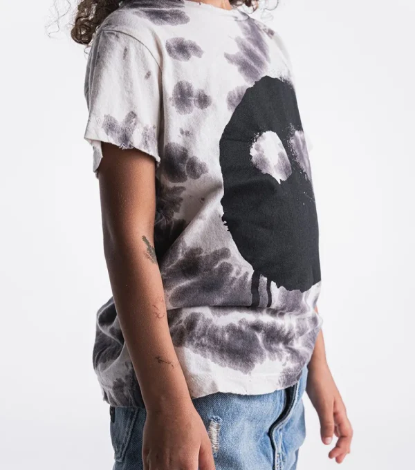 NUNUNU Melting Mask Tie Dye T-Shirt