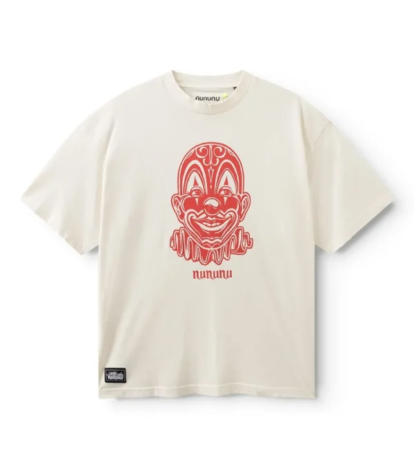 NUNUNU Men'S Clown Oversize T-Shirt