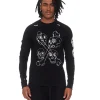 NUNUNU Men'S Multi Skull Shirt