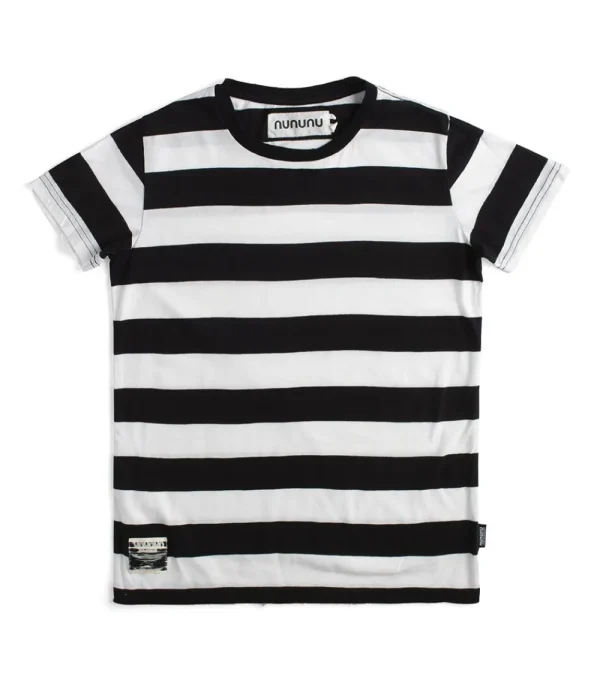 NUNUNU Men'S Striped T-Shirt