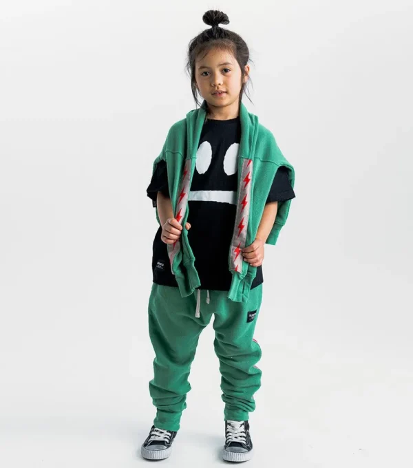 NUNUNU Mini Bolts Baggy Pants