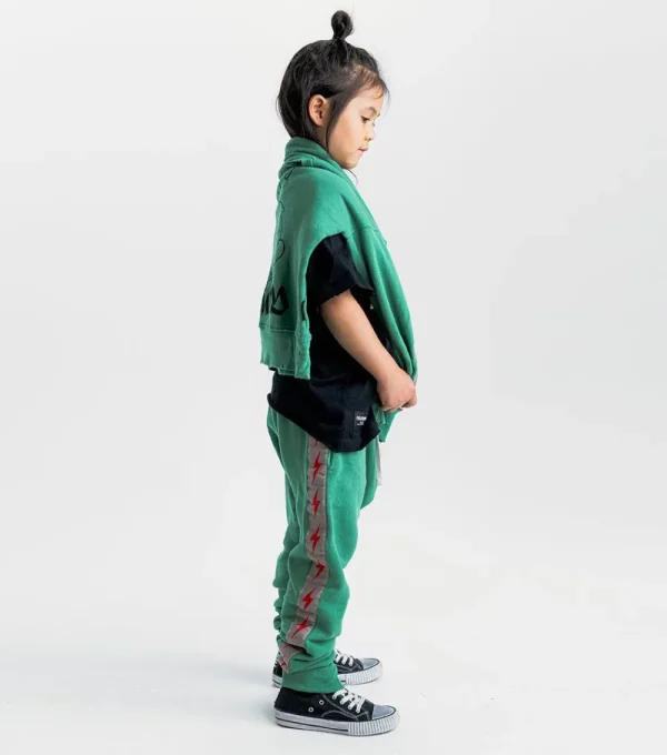 NUNUNU Mini Bolts Baggy Pants