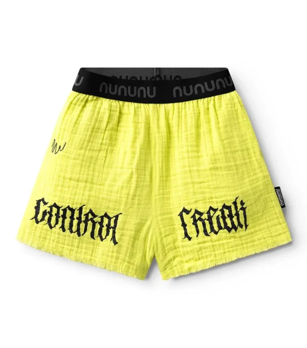 NUNUNU Muslin Beach Shorts