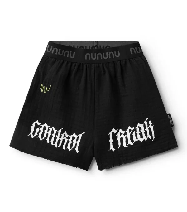 NUNUNU Muslin Beach Shorts