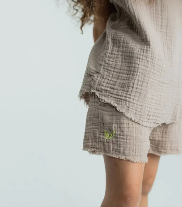 NUNUNU Muslin Shorts