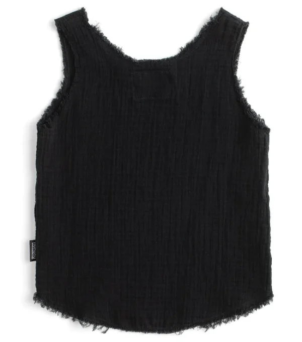 NUNUNU Muslin Tank Top