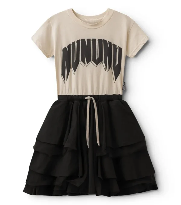 NUNUNU Rawk Layered Dress