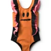 NUNUNU Ruffled Smirk Swimsuit